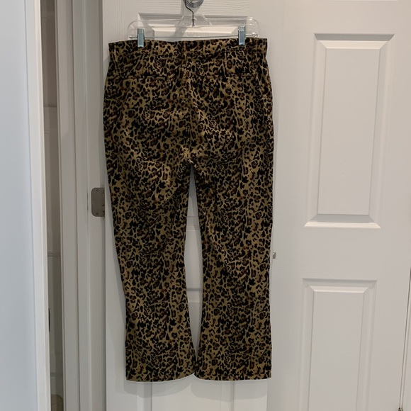 J Crew Leopard Print Pants - Picture 4 of 8